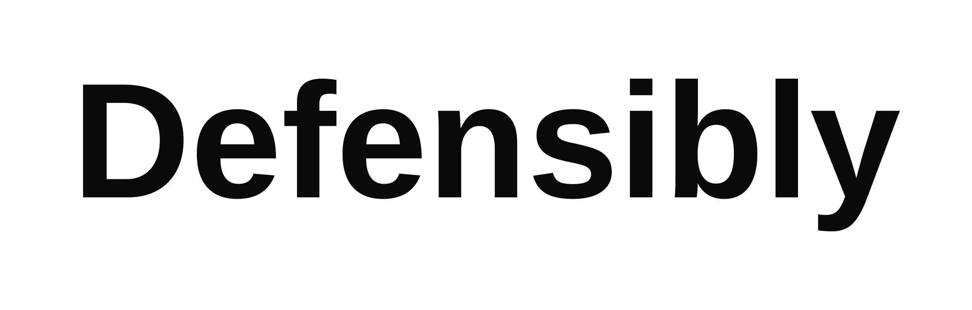Defensibly